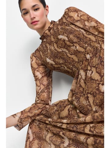 Rich & Royal Kleid in Hellbraun