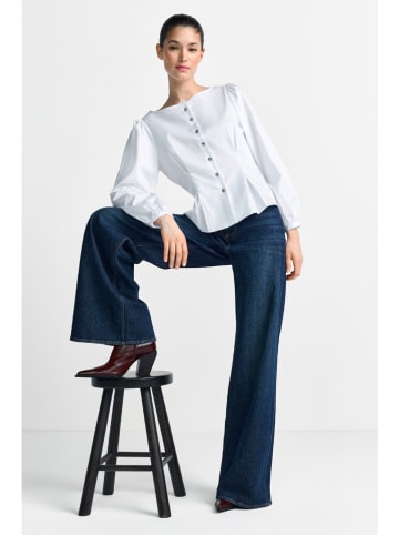 Rich & Royal Spijkerbroek - wide Leg fit - donkerblauw