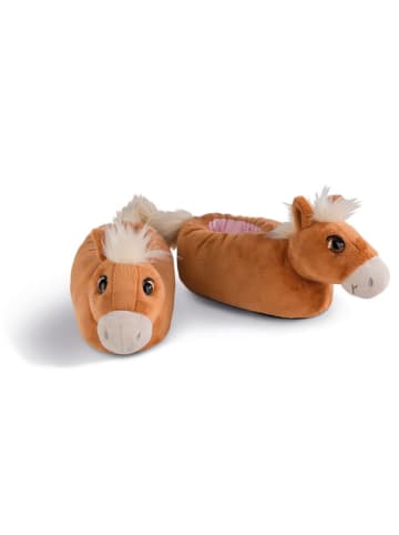 NICI Instappers "Haflinger Leotie" lichtbruin