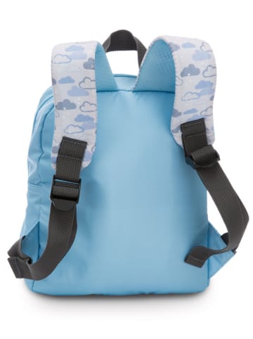 NICI 2tlg. Set: Rucksack und Kuscheltier "Red Panda" in Hellblau
