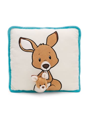 NICI Kissen "Kangaroo" in Bunt - (L)30 x (B)30 cm