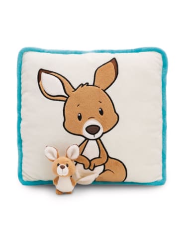 NICI Kissen "Kangaroo" in Bunt - (L)30 x (B)30 cm