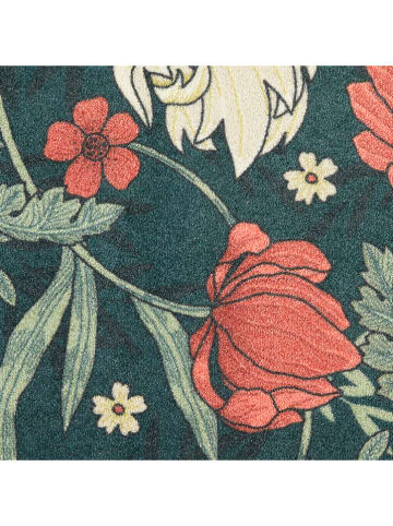 Artsy Wycieraczka "William Morris Rose" w kolorze zielonym - 50 x 80 cm