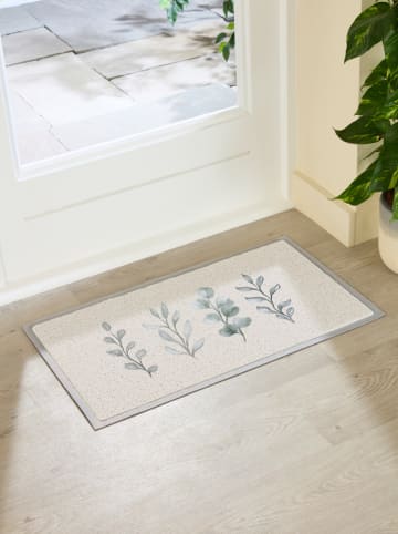 Artsy Fußmatte ''Neutral Leaves'' in Beige - (L)40 x (B)70 cm
