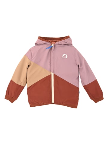 finkid Regenjacke "Muutuva" in Orange/ Rot