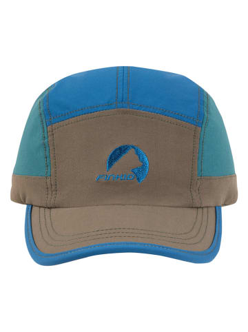 finkid Cap "Taikuri Move" in Hellbraun/ Blau