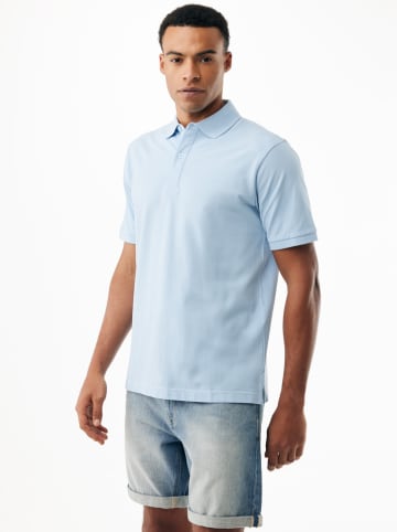 Mexx Koszulka polo "Bogie" w kolorze błękitnym