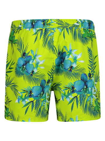 cmp Badeshorts in Limette/ Blau