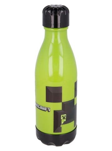 Stor Trinkflasche "Minecraft" in Grün - 560 ml