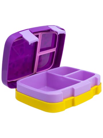 Stor Lunchbox "Minnie" in Lila/ Gelb