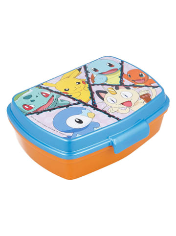 Stor Lunchbox "Pokémon" in Hellblau/ Orange
