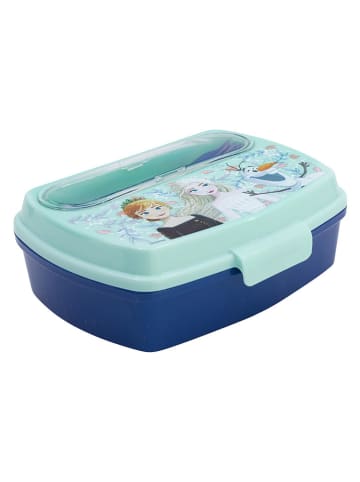 Stor Lunchbox "Frozen" in Türkis/ Blau