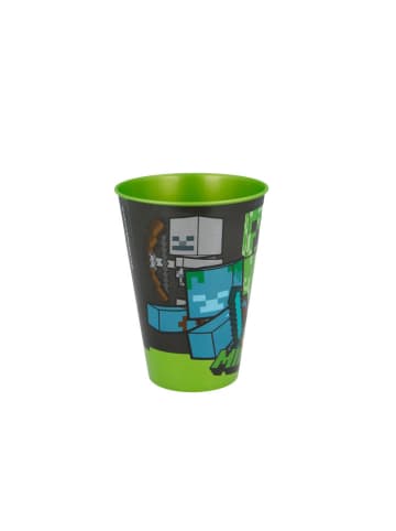 Stor Becher "Minecraft" in Grün - 430 ml