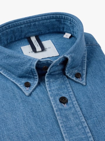 PROFUOMO Jeans-Hemd - Relaxed fit - in Blau