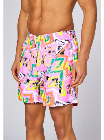 Chiemsee Badeshorts in Rosa/ Bunt