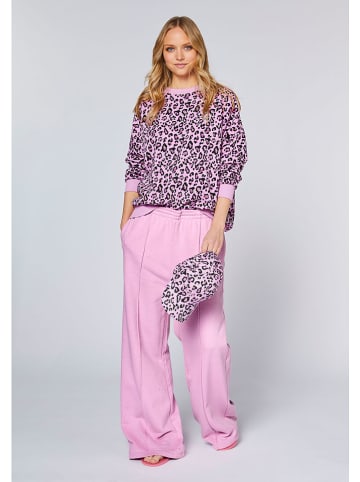 Chiemsee Sweatshirt in Rosa/ Schwarz