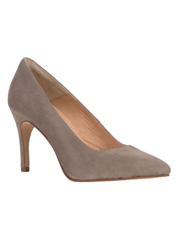 Stockerpoint Leder-Pumps "Aria" in Hellgrau