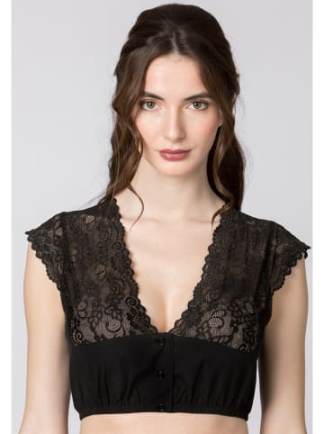 Stockerpoint Dirndlbluse "Aveline" in Schwarz