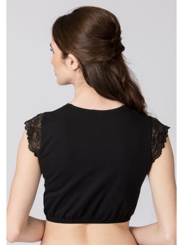 Stockerpoint Dirndlbluse "Aveline" in Schwarz