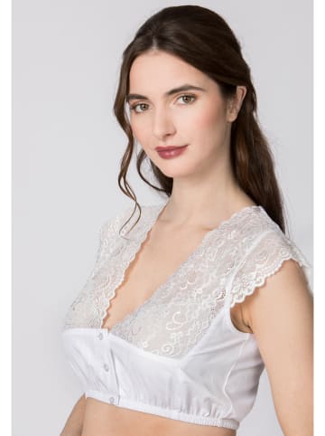 Stockerpoint Dirndlbluse "Aveline" in Weiß