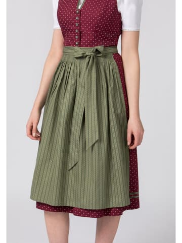 Stockerpoint Dirndl "Bella" in Bordeaux/ Khaki