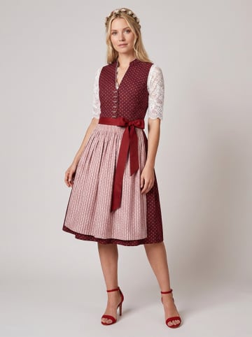 Stockerpoint Dirndl "Hannah" in Bordeaux/ Rosa