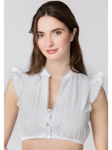 Stockerpoint Dirndlbluse "Satine" in Weiß