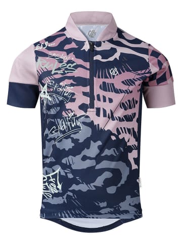 Dare 2b Fahrradtrikot "Dynamite" in Rosa/ Dunkelblau
