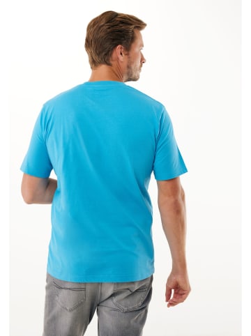 Mexx Koszulka - Regular fit - w kolorze błękitnym