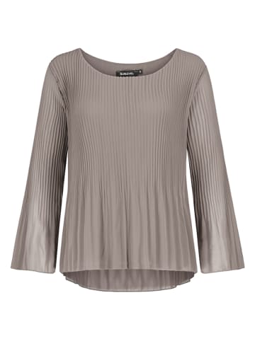 Sublevel Plisseebluse in Grau