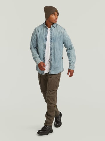G-Star Cargohose "Rovic Zip 3D" in Hellbraun