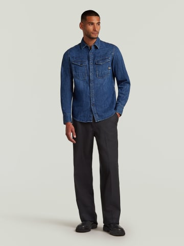 G-Star Jeanshemd "Dakota" - Slim fit - in Blau