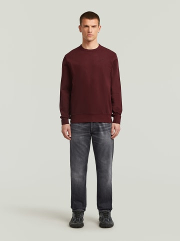 G-Star Sweatshirt "Nifous" in Bordeaux