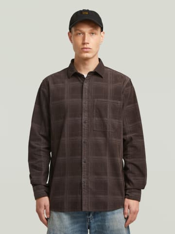 G-Star Hemd - Regular fit - in Braun