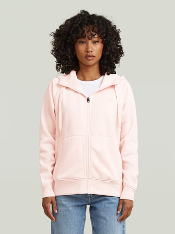 G-Star Sweatvest lichtroze