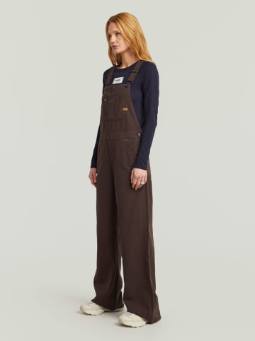G-Star Jeans-Latzhose in Braun