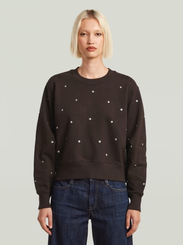 G-Star Bluza w kolorze brązowym