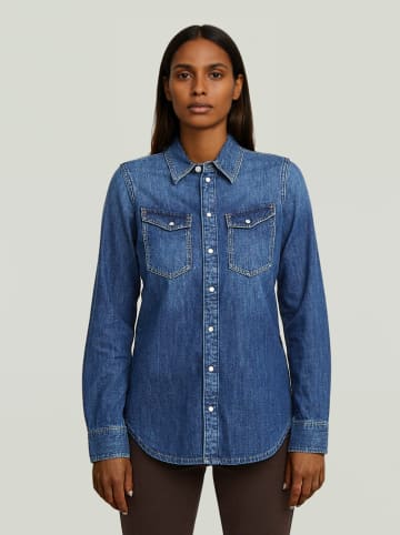 G-Star Spijkerblouse blauw