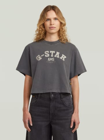 G-Star Koszulka w kolorze szarym