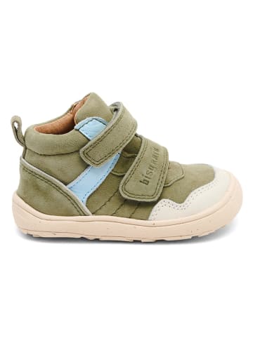 bisgaard Leder-Sneakers "Becky" in Grün