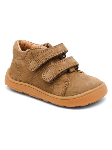 bisgaard Leder-Barfußschuhe "Dex" in Khaki