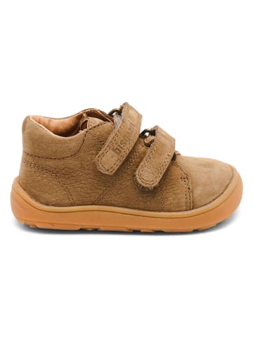 bisgaard Leder-Barfußschuhe "Dex" in Khaki