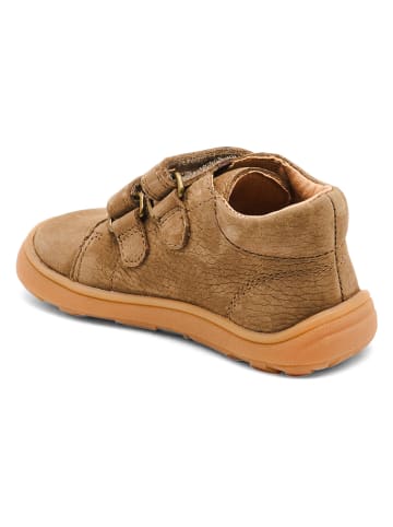 bisgaard Leren barefootschoenen "Dex" kaki