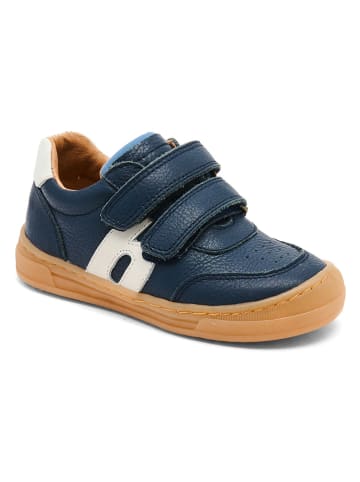 bisgaard Leren sneakers "Rob" donkerblauw