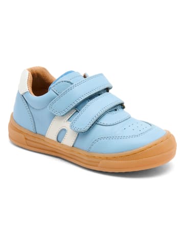 bisgaard Leren sneakers "Rob" lichtblauw