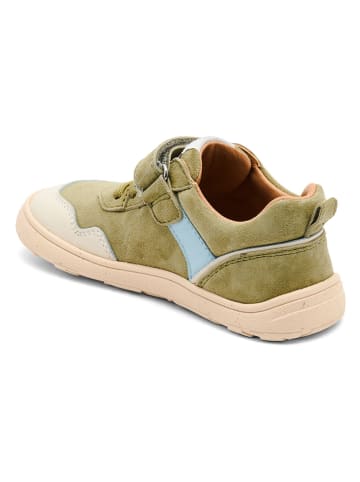bisgaard Leder-Barfußschuhe "Baloo" in Grün