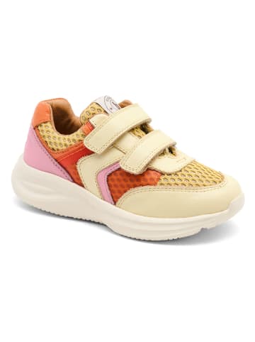 bisgaard Leren sneakers "Yuki" geel