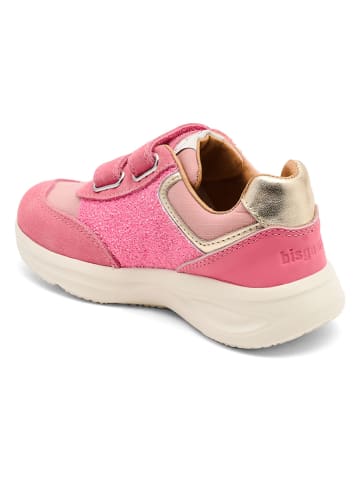 bisgaard Leder-Sneakers "Yuki" in Pink