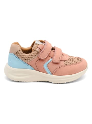bisgaard Leren sneakers "Yuki" lichtroze