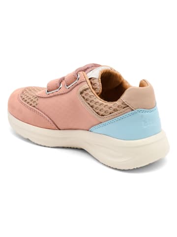 bisgaard Leren sneakers "Yuki" lichtroze